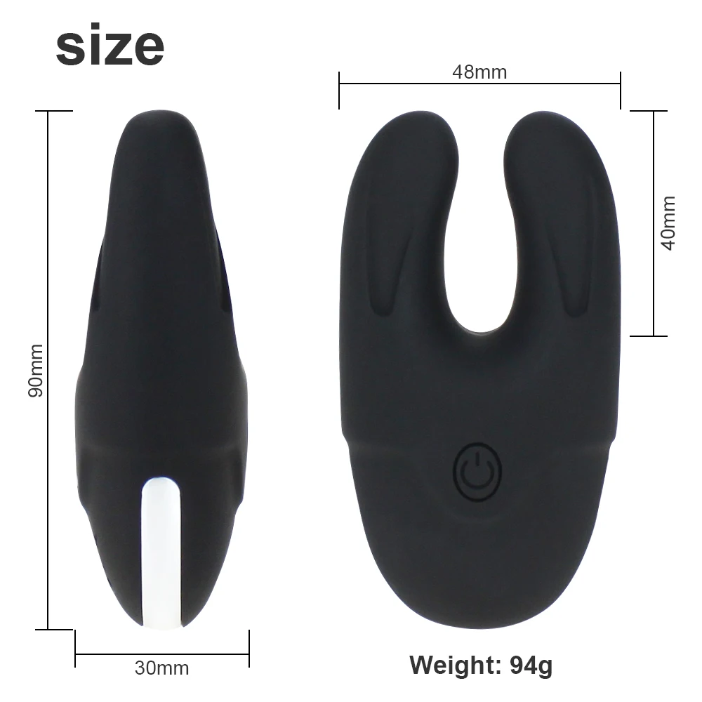 Интимные игрушки для женщин силиконовый U-образный Мини-фаллоимитатор
