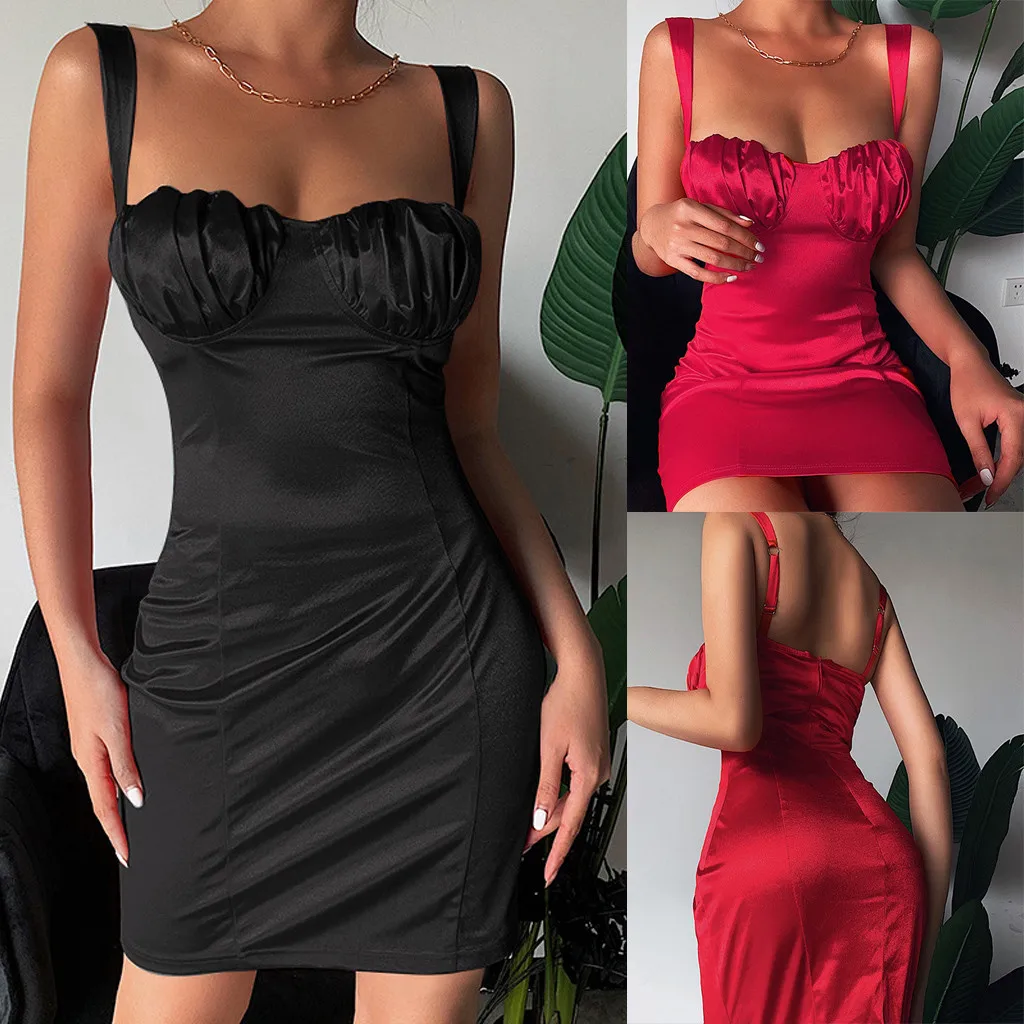 Женское сексуальное мини платье летнее женское модное с квадратным воротником