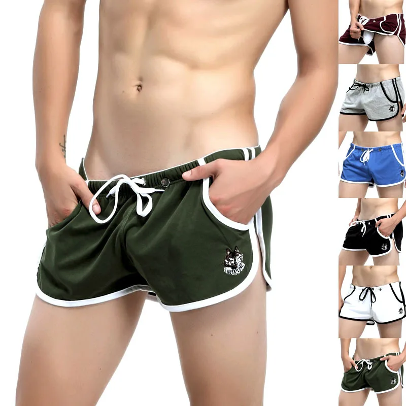 Мужские хлопковые дышащие шорты WJ удобные мягкие для дома 1010DK оптовая