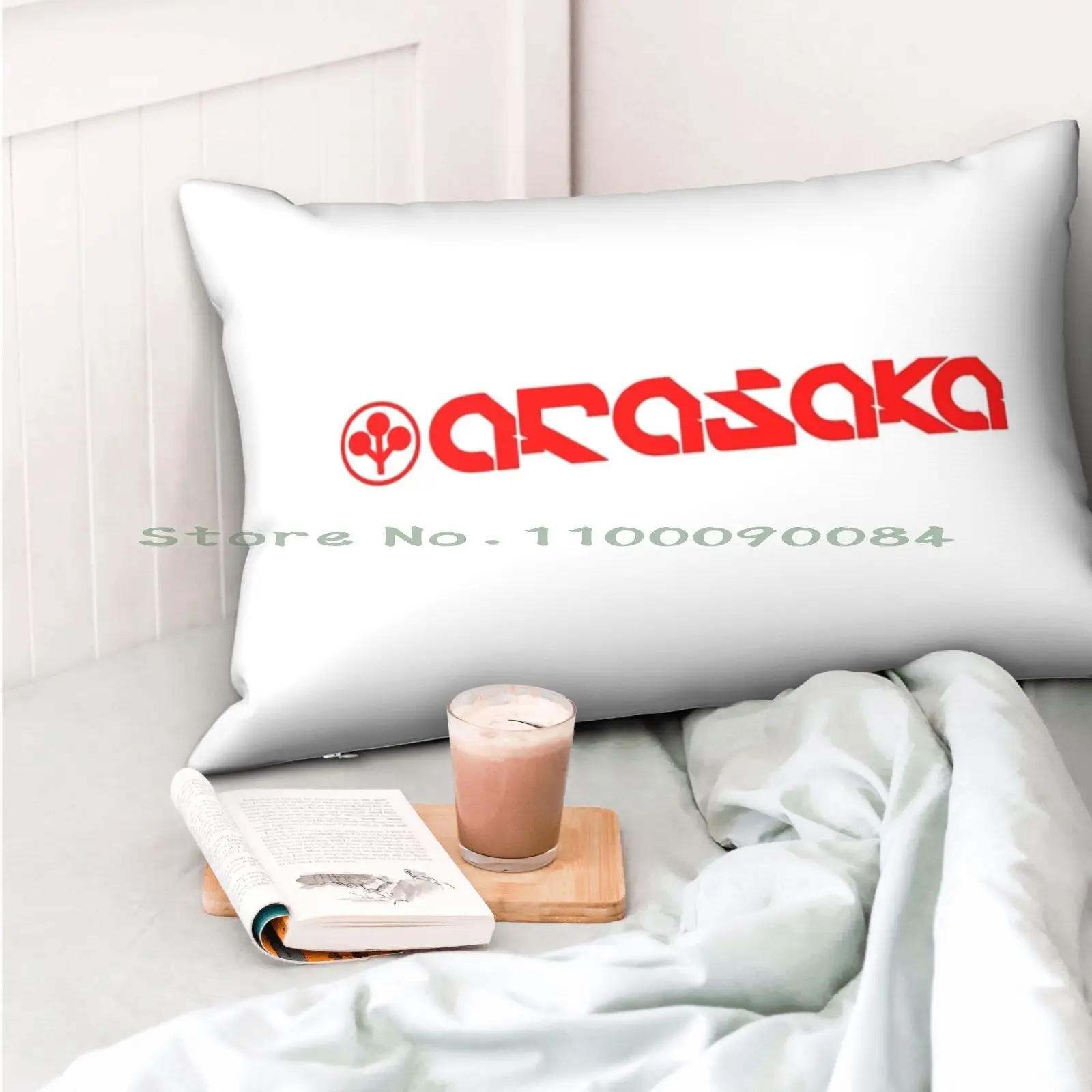 Чехол-наволочка с изображением бабочек и голубого бренди 20x30 50*75