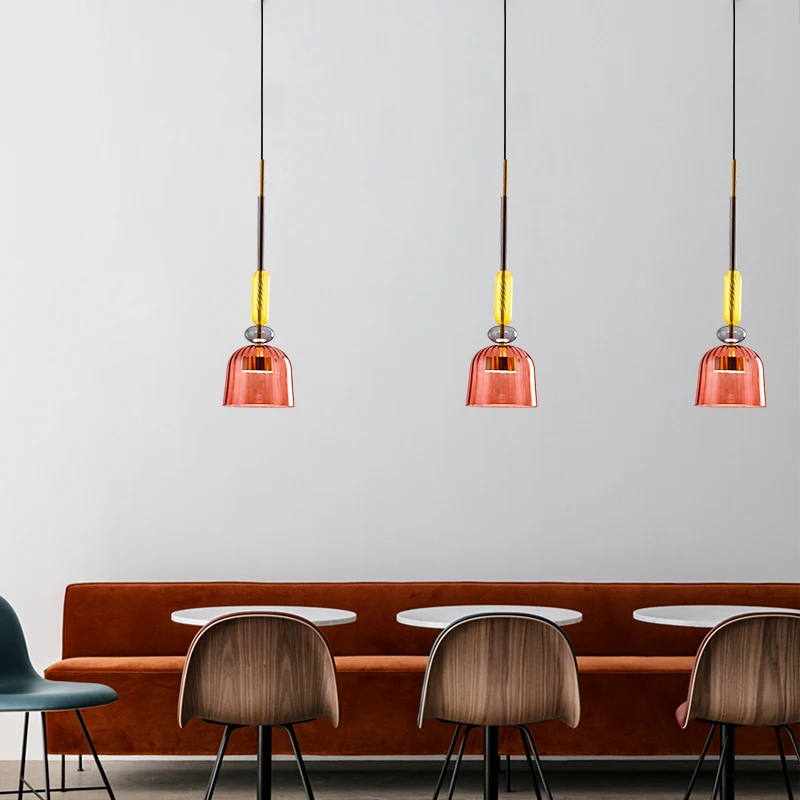 

Modern Glass LED Pendant Lights for Dining Room Pendant Lamp Home Decoration Living Room Hanging Lights Indoor Lighting Fixture