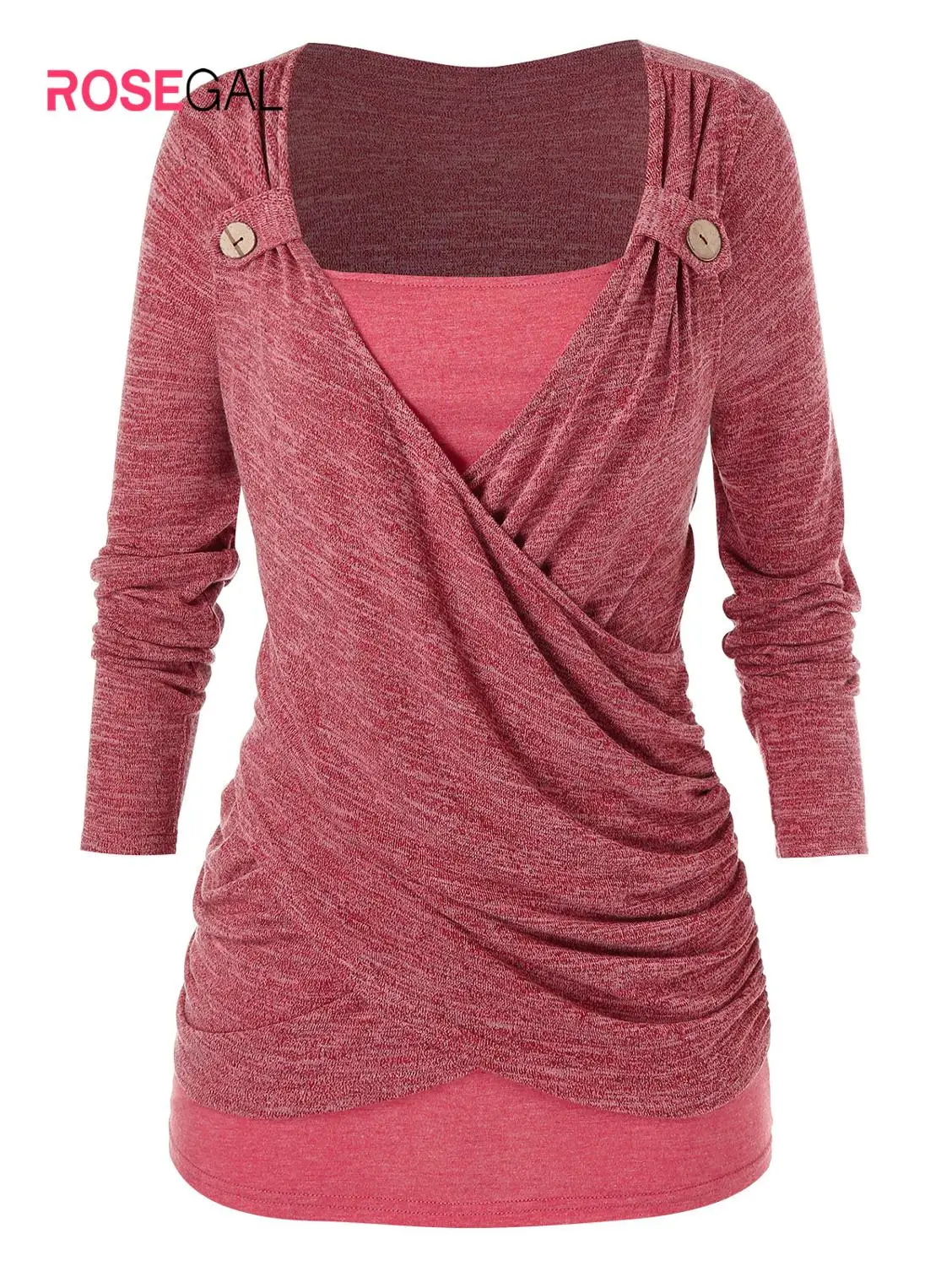 Женская футболка с глубоким круглым вырезом и высокой талией|Футболки| |