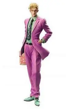 pink Аниме JOJO для невероятное приключение 4 Кира Yoshikage Косплэй костюм для Хэллоуин, 4 цвета - Цвет: pink