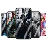 marvel future fight tempered glass cover for apple iphone 12 mini 11 pro xs max xr x 8 7 6s 6 plus phone case coque