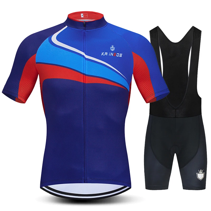 KR INEOS Велоспорт Джерси комплект 2020 Pro Team Ropa Ciclismo Hombre короткий рукав для езды на