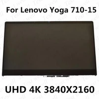 original 15 64k lcd touch screen digitizer assembly for lenovo yoga 710 15ikb yoga 710 15 4k display nv156qum n32 lq156d1jx06 e