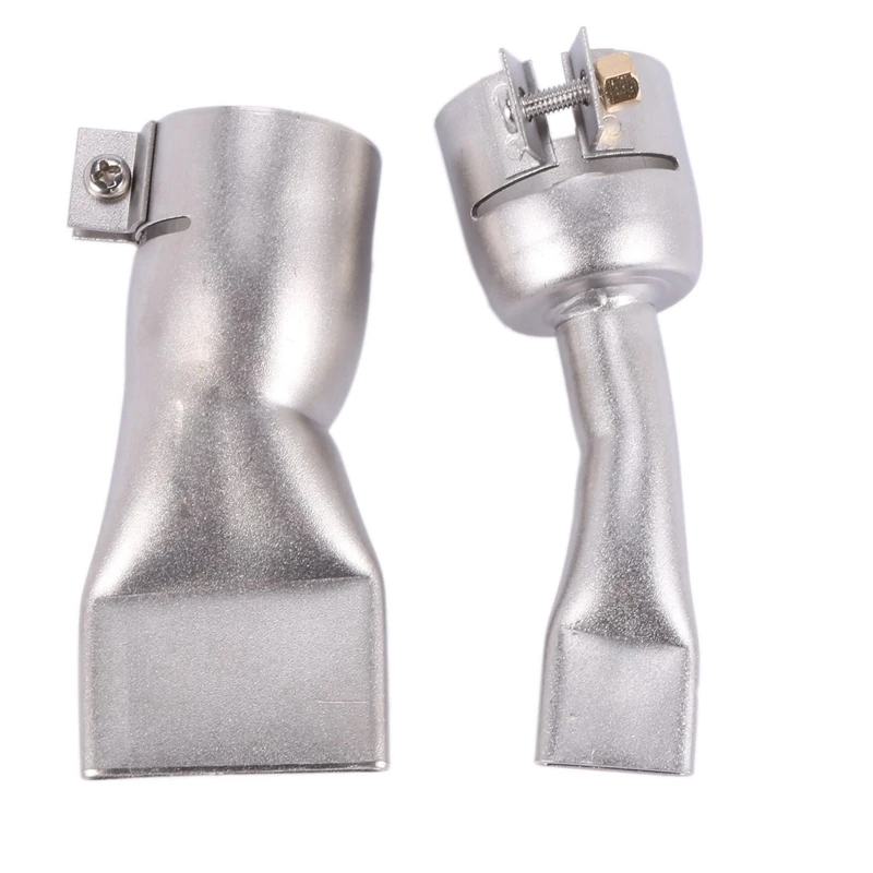 

2Pcs Welding Nozzles For Leister / Bak Hot Air Heat ,20Mm And 40Mm Flat Weld Nozzle