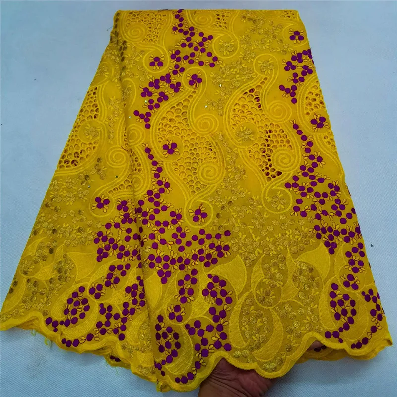 

Swiss Voile Lace In Switzerland 100% Cotton Swiss Lace High Quality Stone Nigerian Lace Fabric Clothes For Women