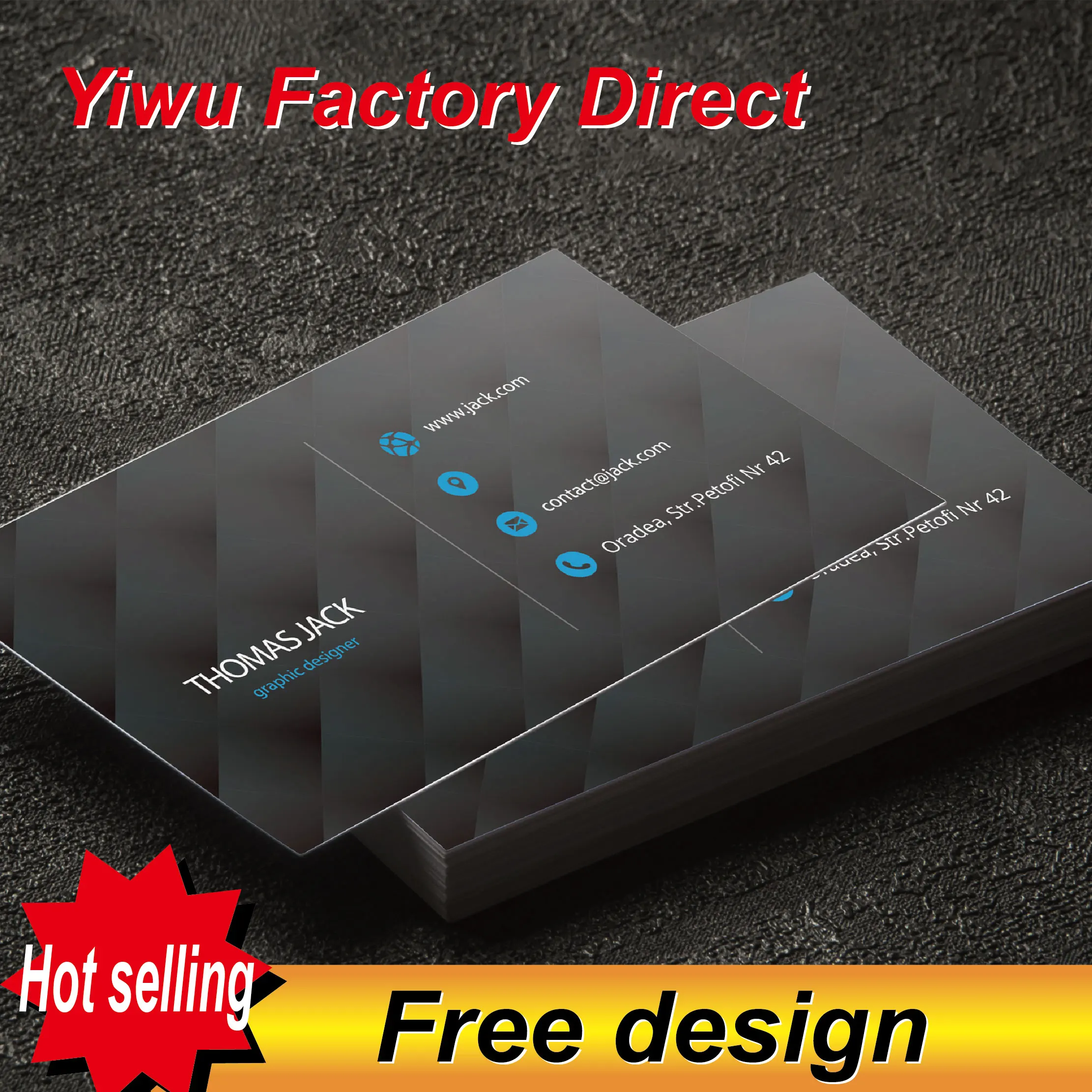 

Прямоугольные круглые двухсторонние визитные карточки, 200, по индивидуальному заказу, специализирующийся на производстве