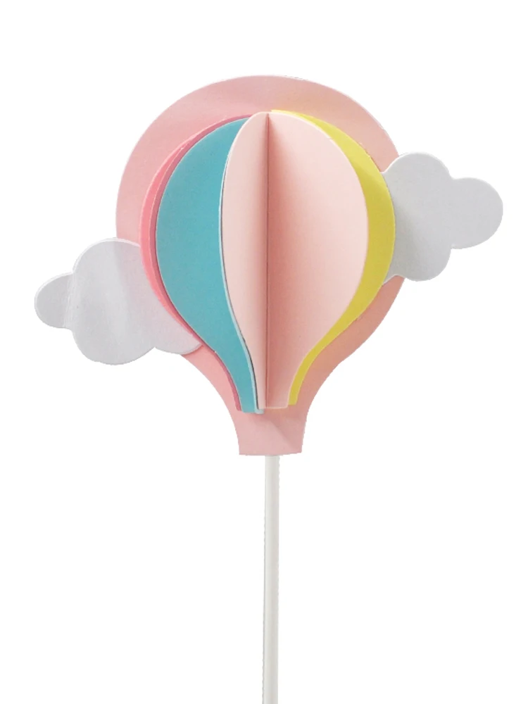 Милые Красочные облака торт Топпер девочка вечерние НКИ дети ребенок воздушный