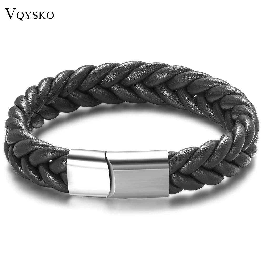 Модный кожаный браслет с индивидуальным логотипом для мужчин Лидер продаж