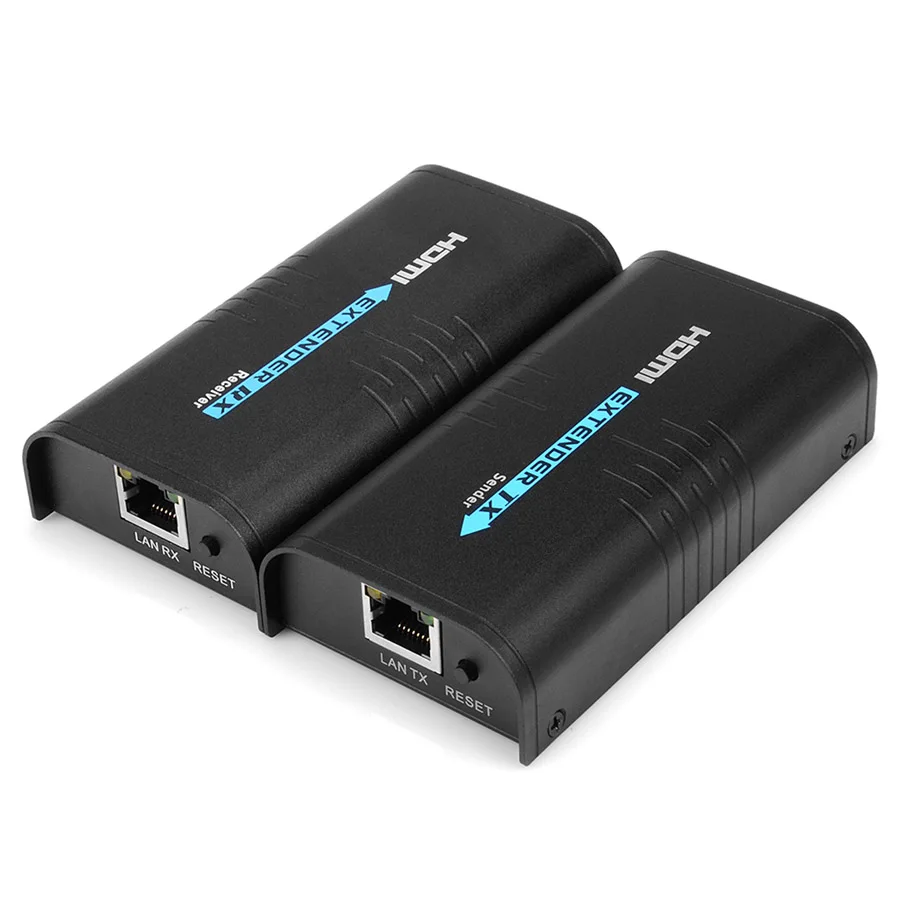 

HSV373 120m HDMI Over Switch Extender By Rj45 Lan Cat5/Cat5e/Cat6/Cat6e Support 1080P 1 Sender to 253 Receivers