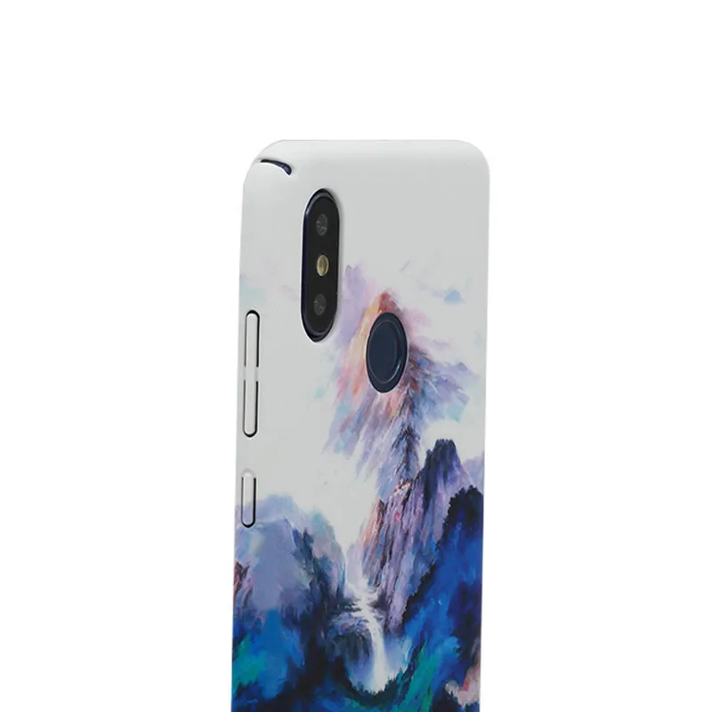 Жесткий чехол с изображением китайского Пейзажа для Xiaomi MI9 MI8 9T K20 Pro mi9se mi8se Redmi note 7