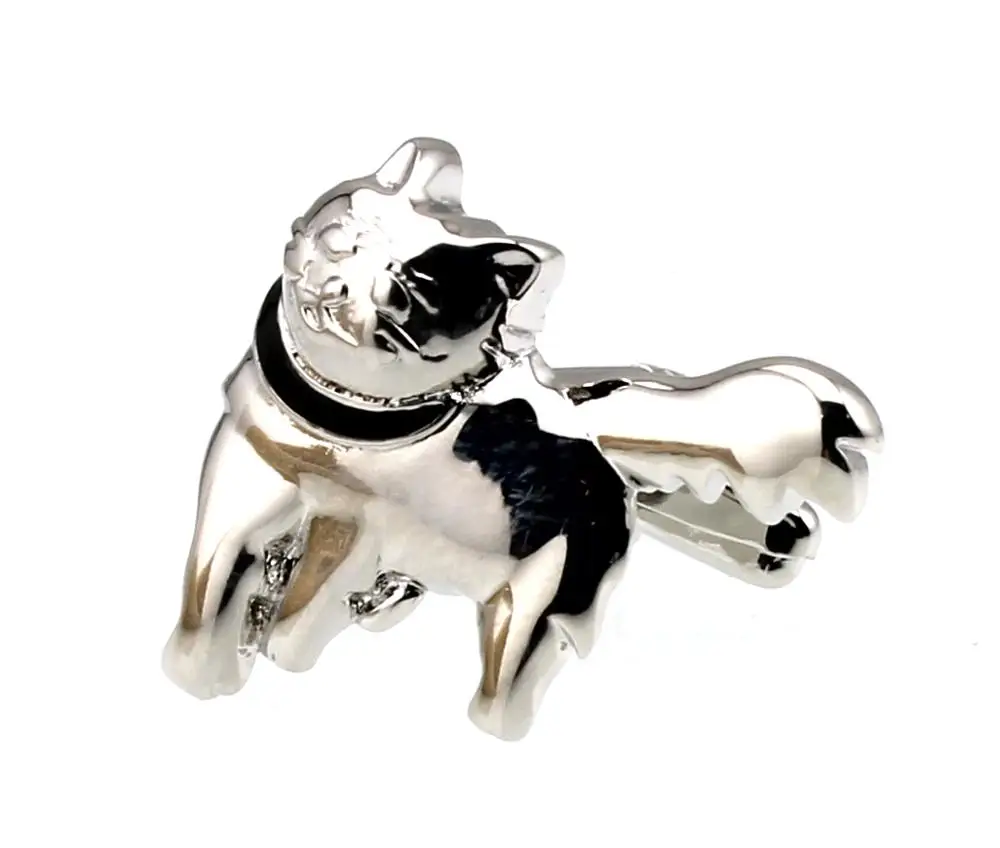 Мужские запонки черные и серебряные M4332|silver cufflinks|men cuff linkscuff links |