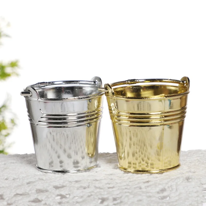 Железная жесть в форме бочонка мини-бочонок для ванной кухни домашних украшений