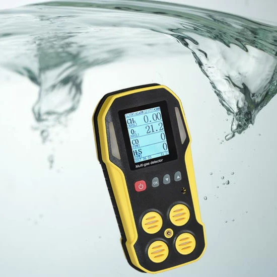 

Cost effective multi 4 gas detector LEL CO O2 H2S from audited factory