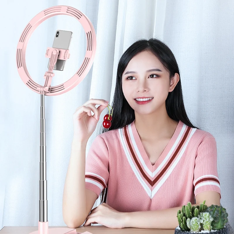 Заполняющий светодиодный кольцевой светильник от пола до потолка складной для