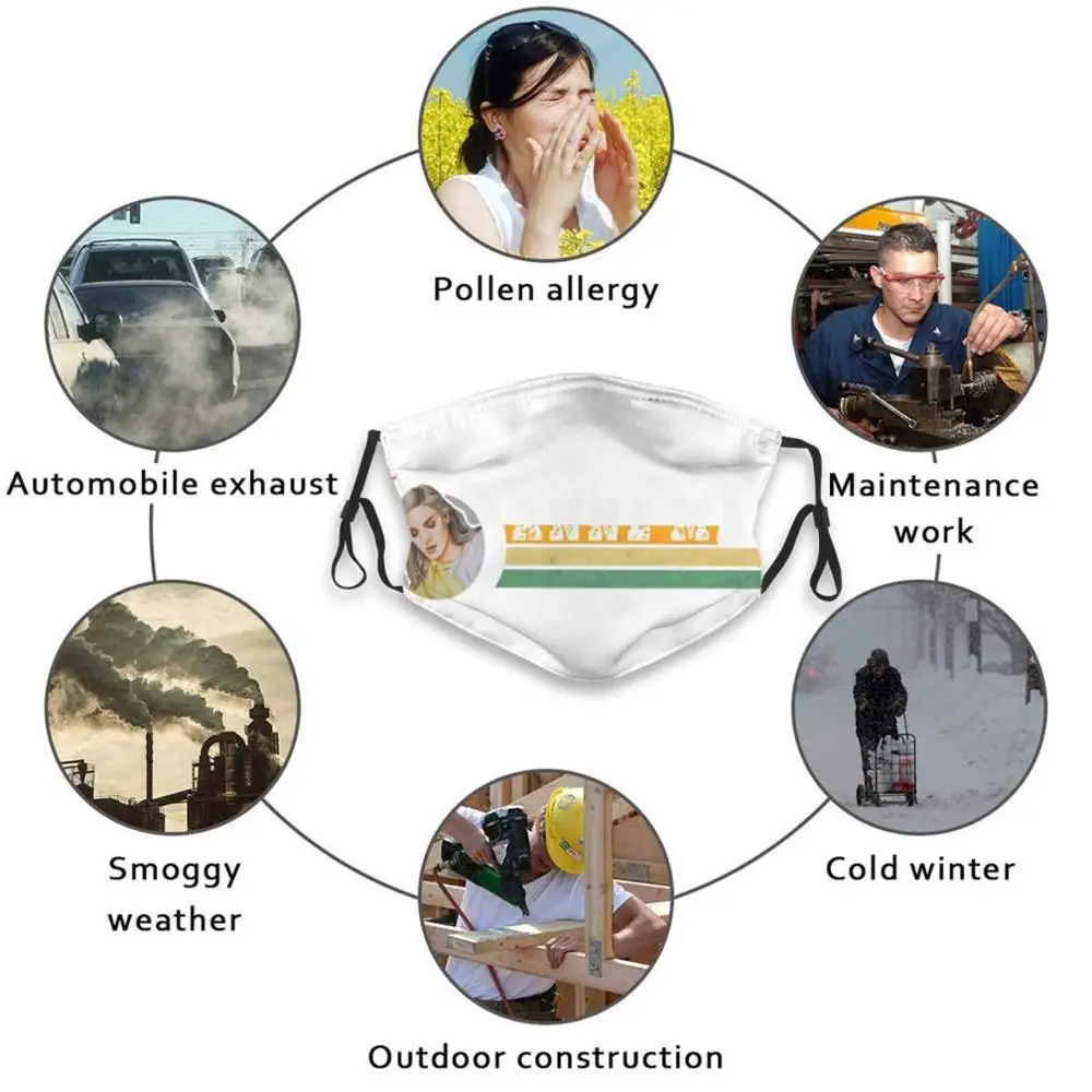 

Anne Marie Design Anti Dust Filter Washable Face Mask Kids Anne Marie