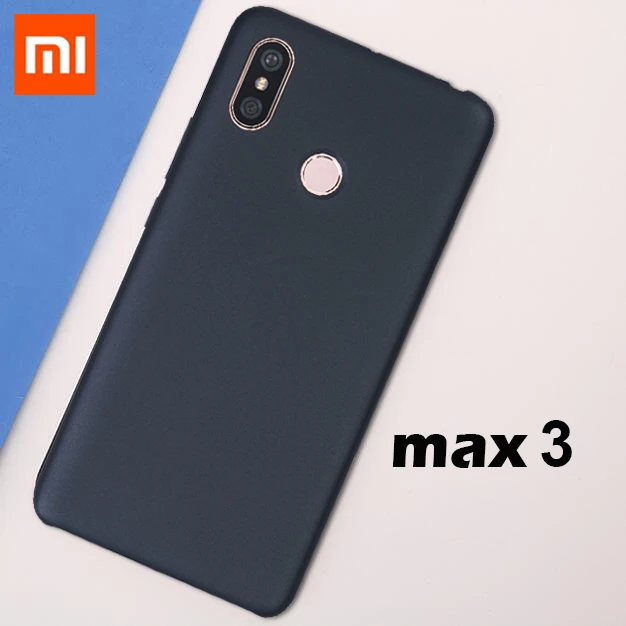 Чехол для xiaomi mi max 3, черный противоударный чехол, чехол для mi max 3, чехол для xiaomi mi max3, задняя крышка