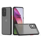 Защитная крышка для объектива камеры speedfor OnePlus 9 Pro 9R 8T PC, матовая полупрозрачная задняя крышка, чехол-бампер из ТПУ