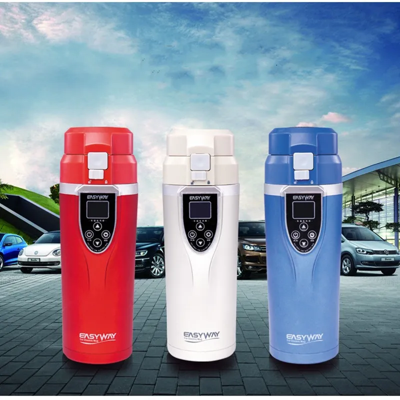 12 V/24 V Портативный автомобиля чайник 350 мл waterkoker Кофе водонагреватель Чай кипения