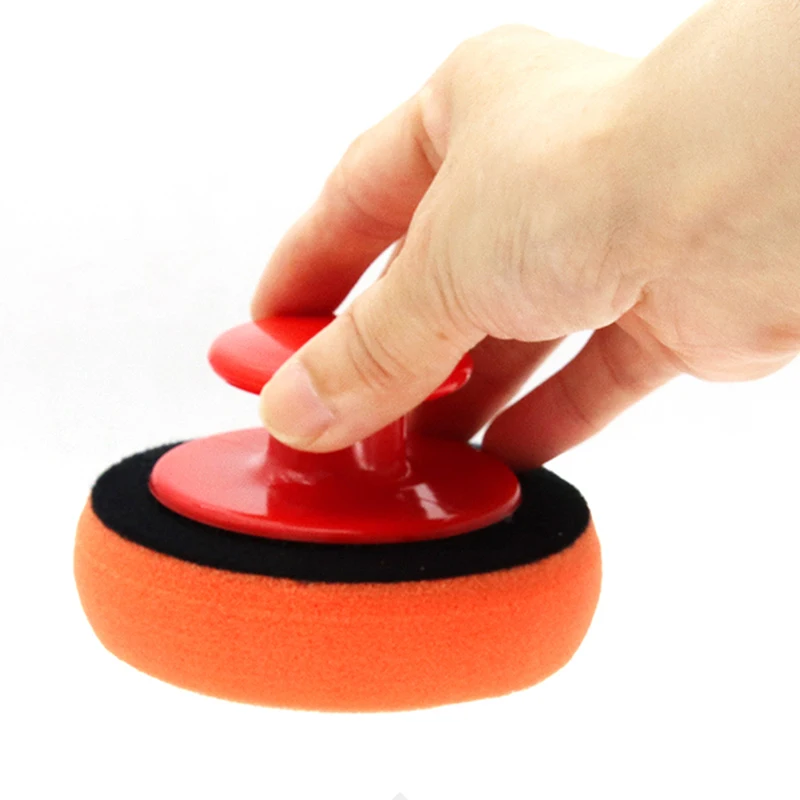 

Car Wash Polishing Pad Car Wax Applicator Pad Auto Polisher Waxing Sponge Kit Car Interior Exterior Cleaning Accessories Tool