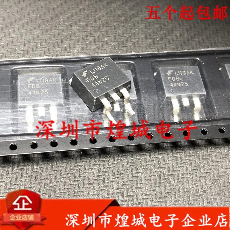 

5 шт./лот FDB44N25 TO-263 250V 44A 5