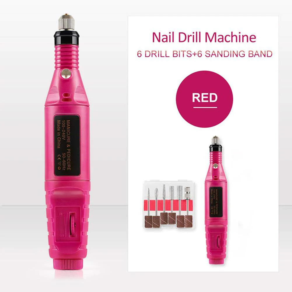 

Pro False Nail Horn Brush Acrylic Powder Manicure Tool Rhinestone Kit EU
