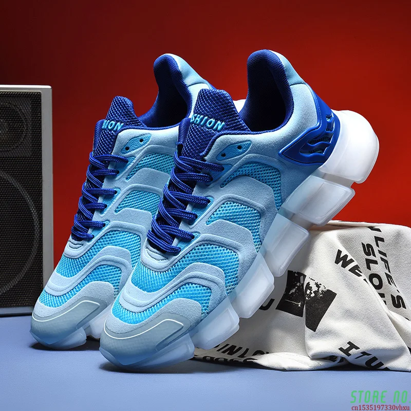

New Trend Running Shoes For Men Breathable Male Sneakers High Quality Cool Trainers Sports Shoes Indoor Gym Jogging Sneakers