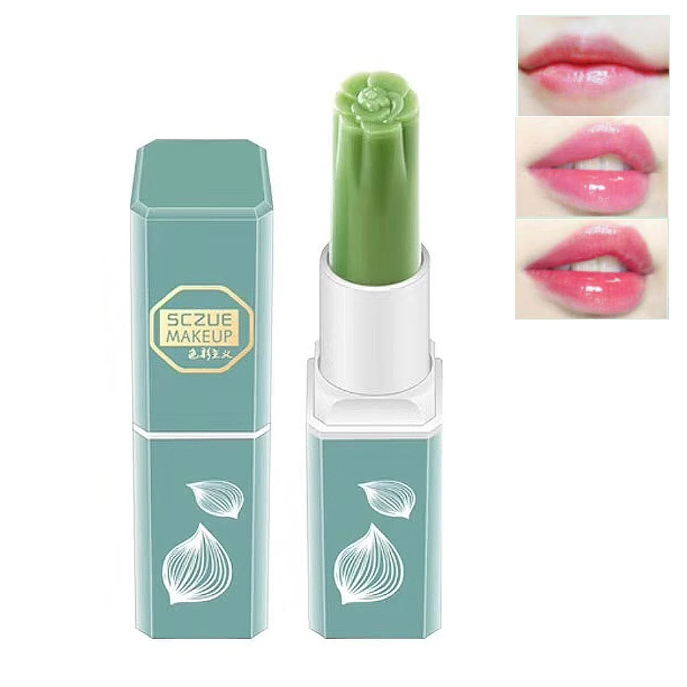 24 часа растительный Увлажняющий цвет меняющий Блестящий бальзам для губ