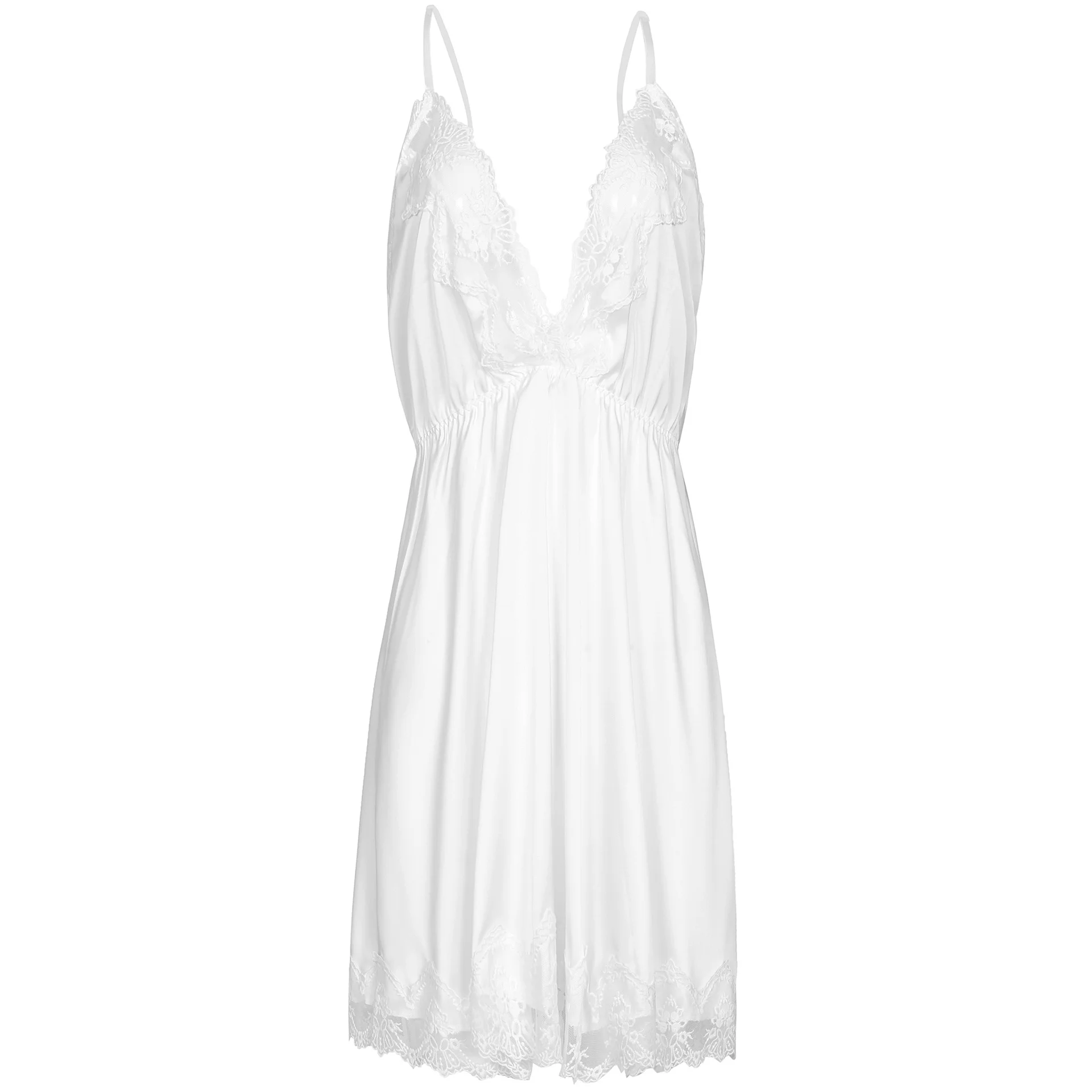 

High quality stretch satin Lingerie for ladies Sexy pajamas