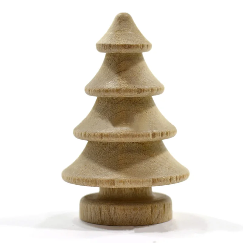 

1PC DIY Hand-painted Wooden Christmas Tree Ornaments DIY Christmas Party Home Decoration