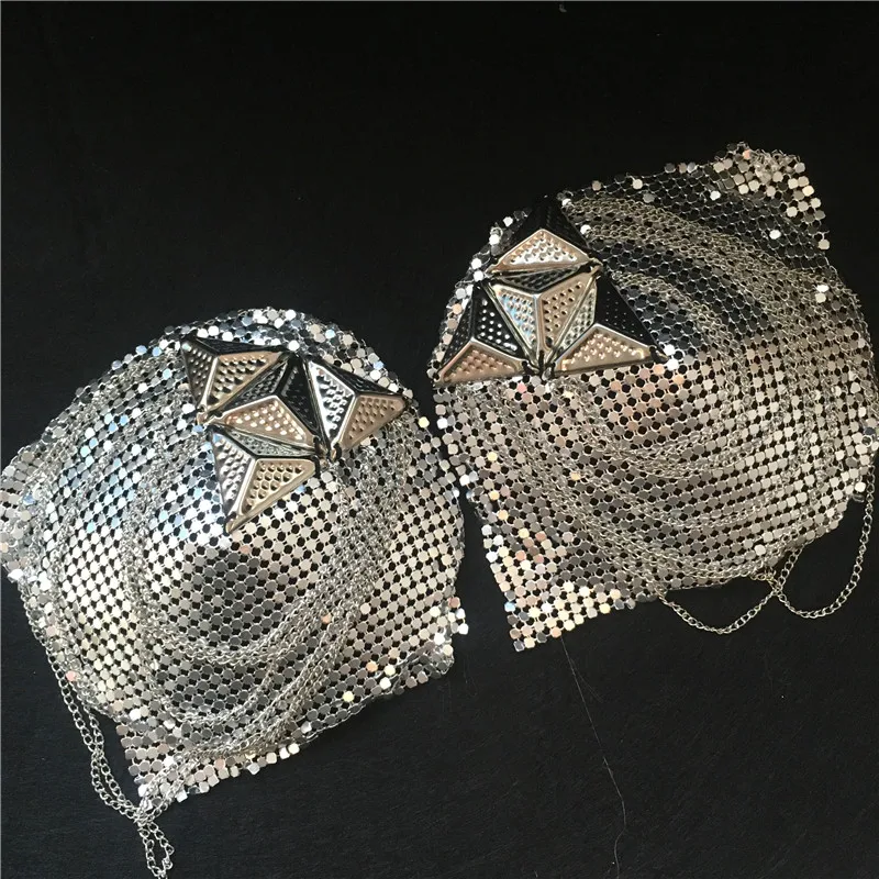 Ручная работа A997 epaulette ювелирные изделия кисточкой большое плечо брошь погоны/погоны шипы колодки клуб шоу Блейзер аксессуары/булавка - Цвет: grey 2 pcs