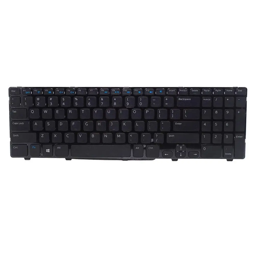 Сменная клавиатура для ноутбука Dell Inspiron 15 3521 15R 5521 Стандартная США/РФ azerty - купить