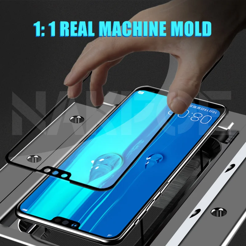 9D Tempered Glass For Huawei Y5 Lite Y7 Y9 2018 2019 Screen Protector Huawei Y5P Y7A Y7P Y7S Y8P Y8P Y9A Y9S Protective Glass