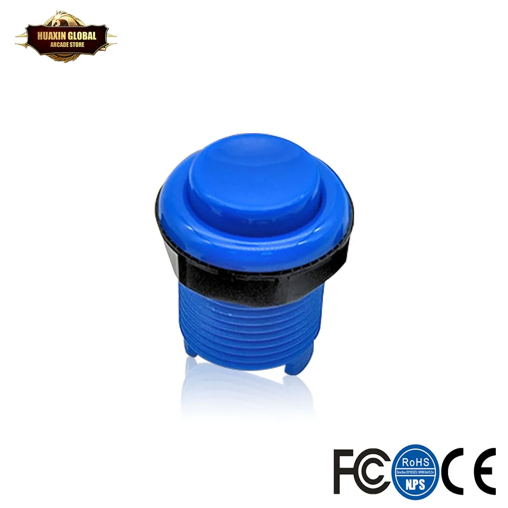 12 шт. 28 мм HAPP стиль встроенный бесшумный переключатель золотое покрытие порт