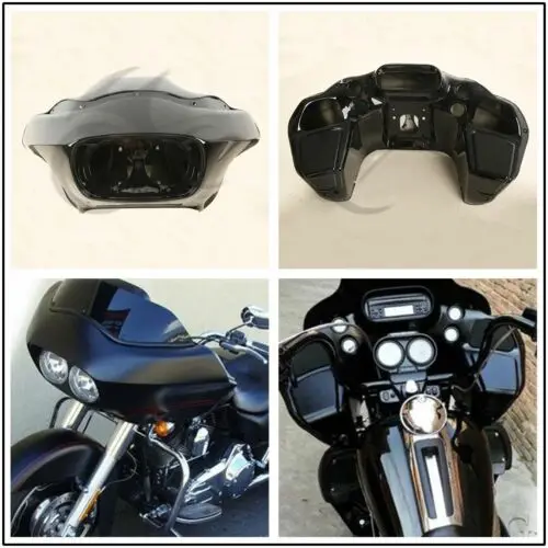 Впрыска мотоцикла ABS внутренняя и внешняя фара обтекатель для Harley Touring FLTR Road Glide