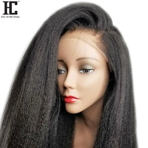 13x4 курчавые прямые кружевные передние человеческие волосы парики 180% бразильские Реми итальянские Парики Yaki безклеевые предварительно выщипанные кружевные передние парики Реми
