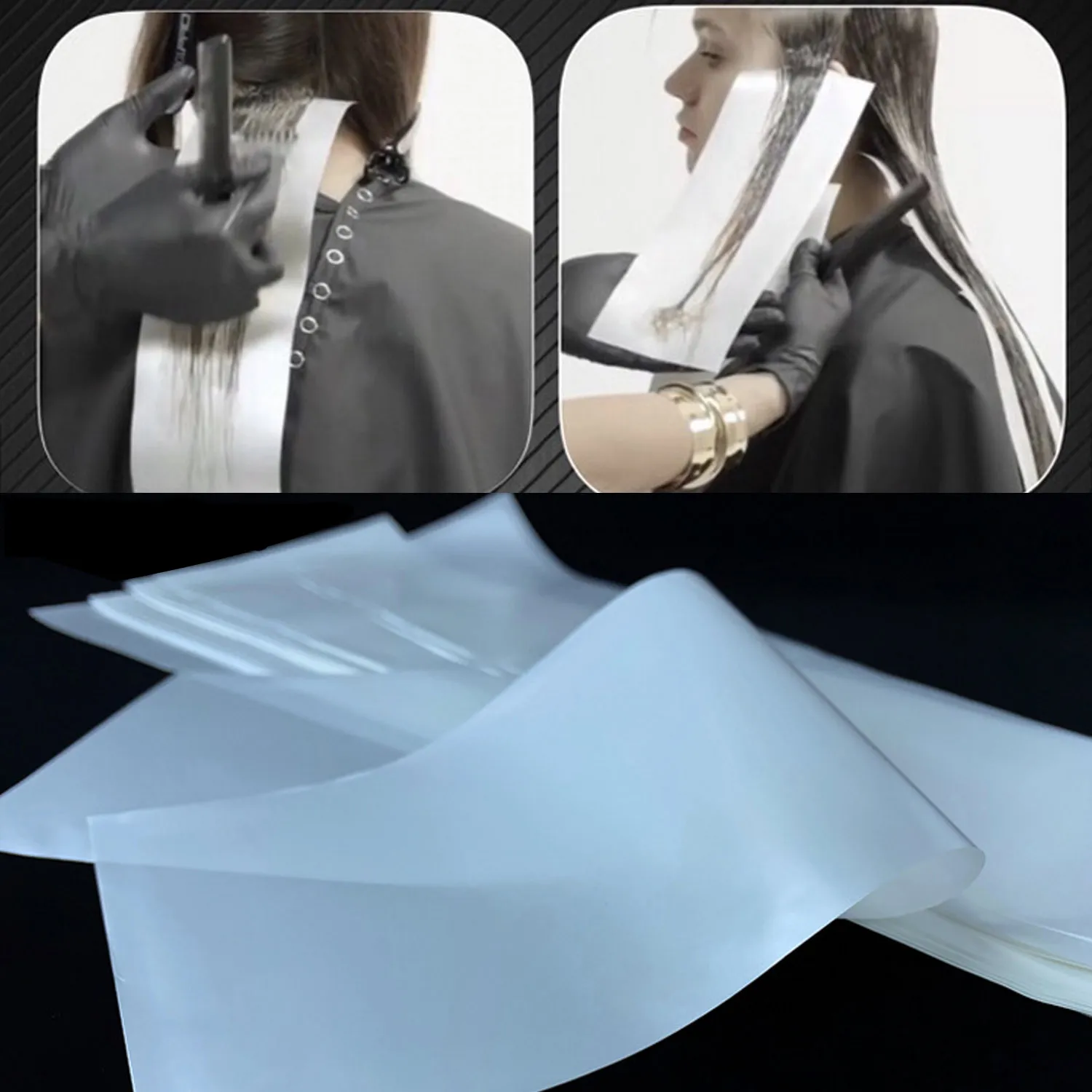 Ing Separating Sheet Foil Paper For Wicks Hairdresser Salon Barber Tool
