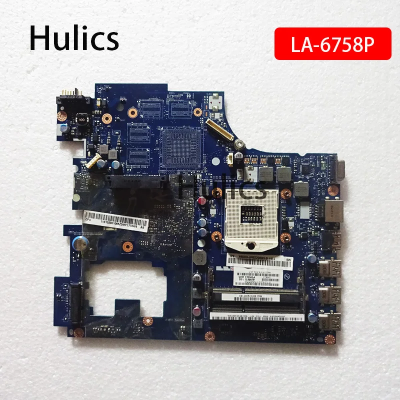 Материнская плата Hulics для ноутбука LENOVO G770 Y770 PIWG4 LA-6758P HM65 DDR3 | Компьютеры и офис