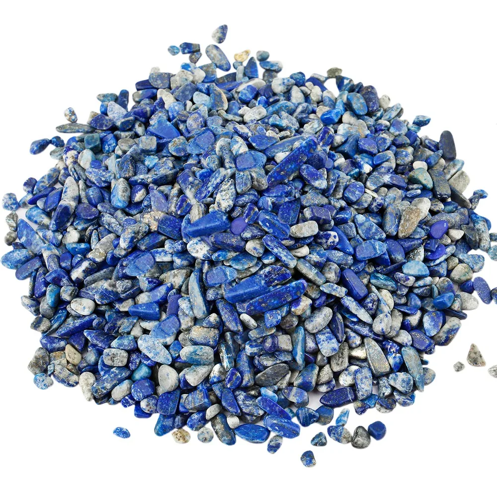 460g Natural Lapis Lazuli Stone Chips Beads Crushed Pieces Irregular Shaped Stones Jewelry Accessory For Making Decoration