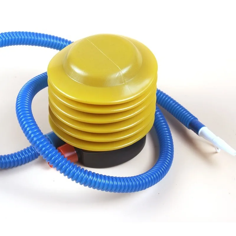 Пластиковый насос с надувной педалью ручной кольцом для плавания 1 шт. | Дом и сад