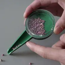 Сеялка для семян диспенсер садовых растений мини ручной