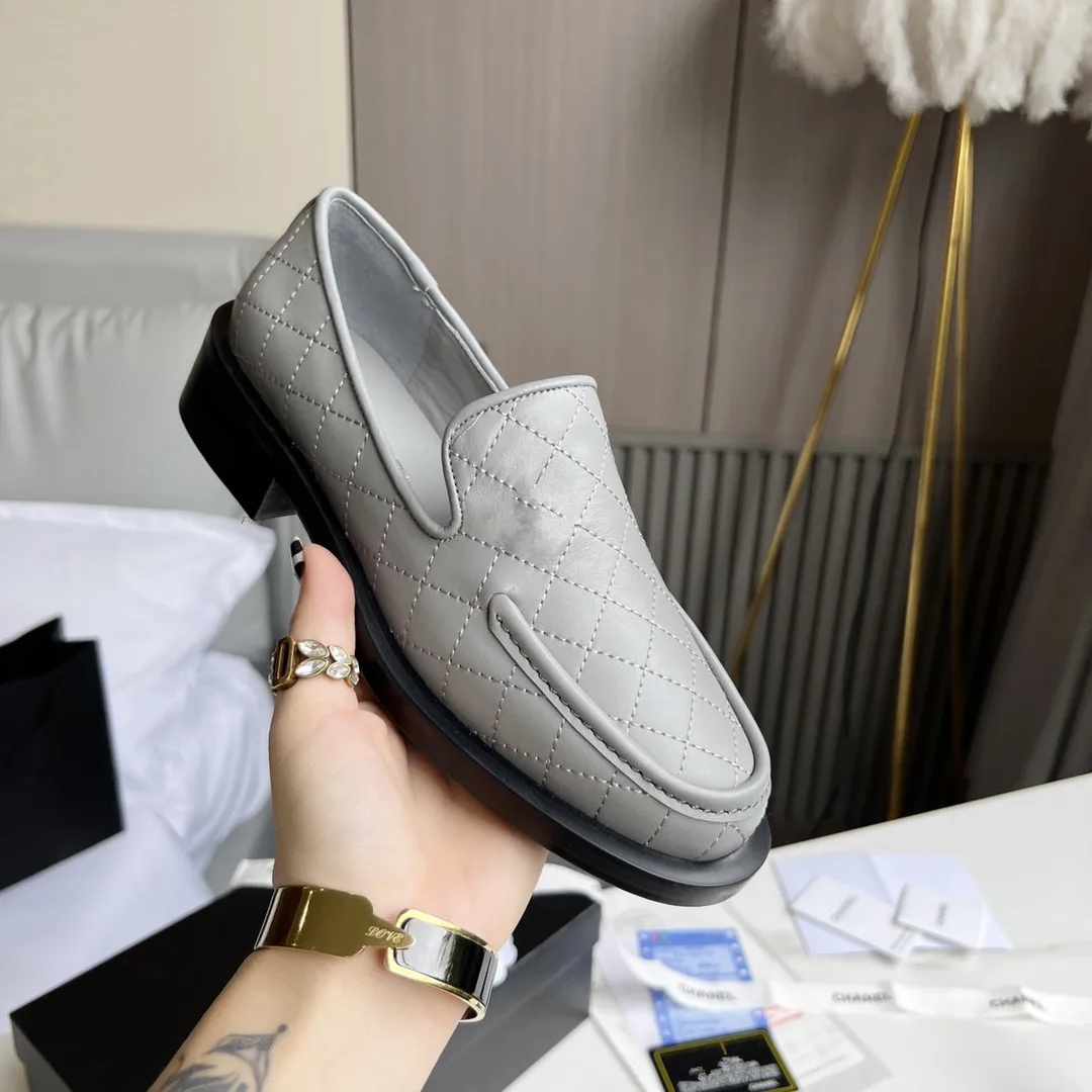 

2022 Early Spring New High Quality Women Single Shoes Leather Summer Comfortable Women Flat Soft-Soled Shoes Female Casual Shoes