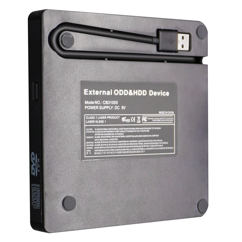 USB 3 0 Оптический привод чехол Комплект внешний мобильный DVD/CD ROM подходит для