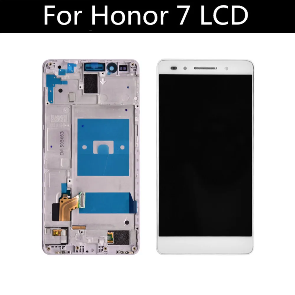4G LTE 5 2 &quotОригинальный ЖК-дисплей для Honor 7 сенсорный экран дигитайзер с рамкой Huawei