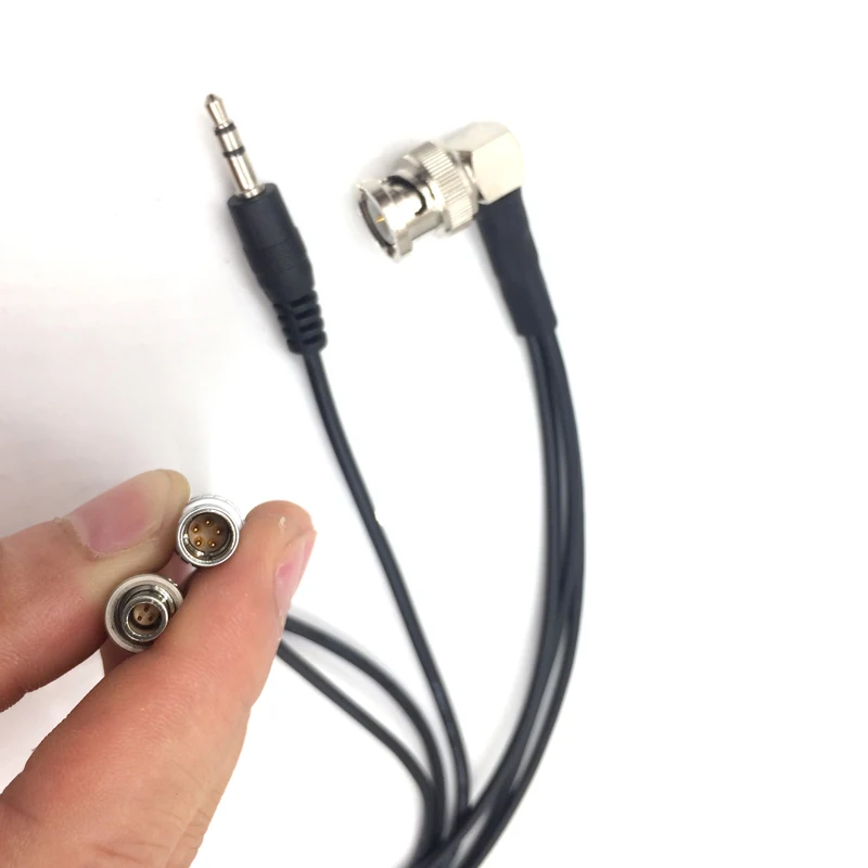 Кабель TimecodeSystems Ultrasync один кабель Timecode Правый ангел раздельный BNC FVB 3 Pin FGG 0B 5 мм