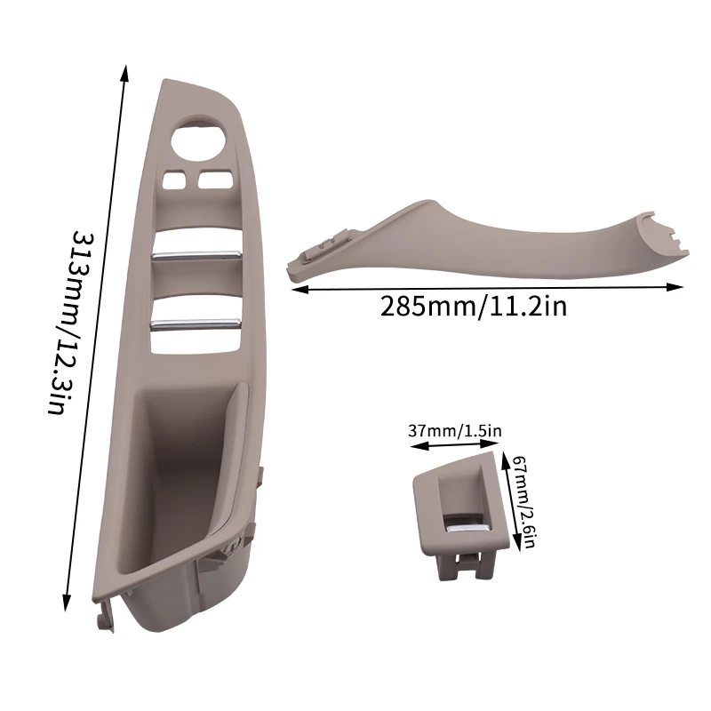 SPEEDWOW автомобильный мастер переключатель панель управления + 3 внутренних дверных ручки набор для BMW F10 F11 F18 F30