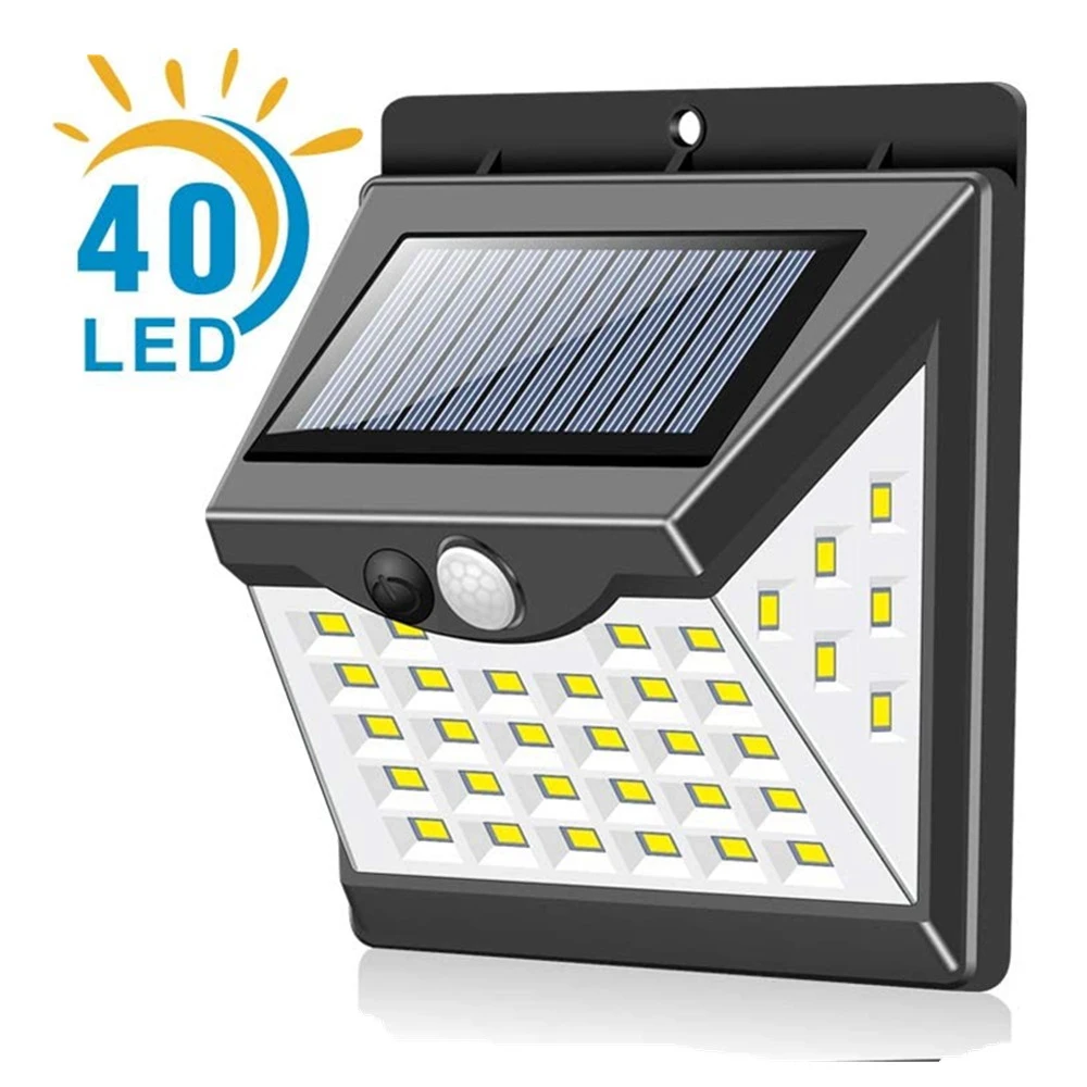 

Фонари с датчиком движения на солнечной батарее, Беспроводные водонепроницаемые уличные фонари с питанием от солнечной батареи, светильни...