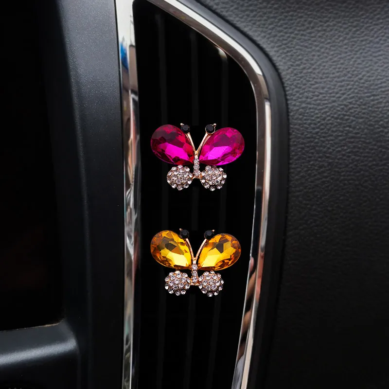 Цветная дрель в стиле бабочки автомобильный освежитель воздуха диффузор для